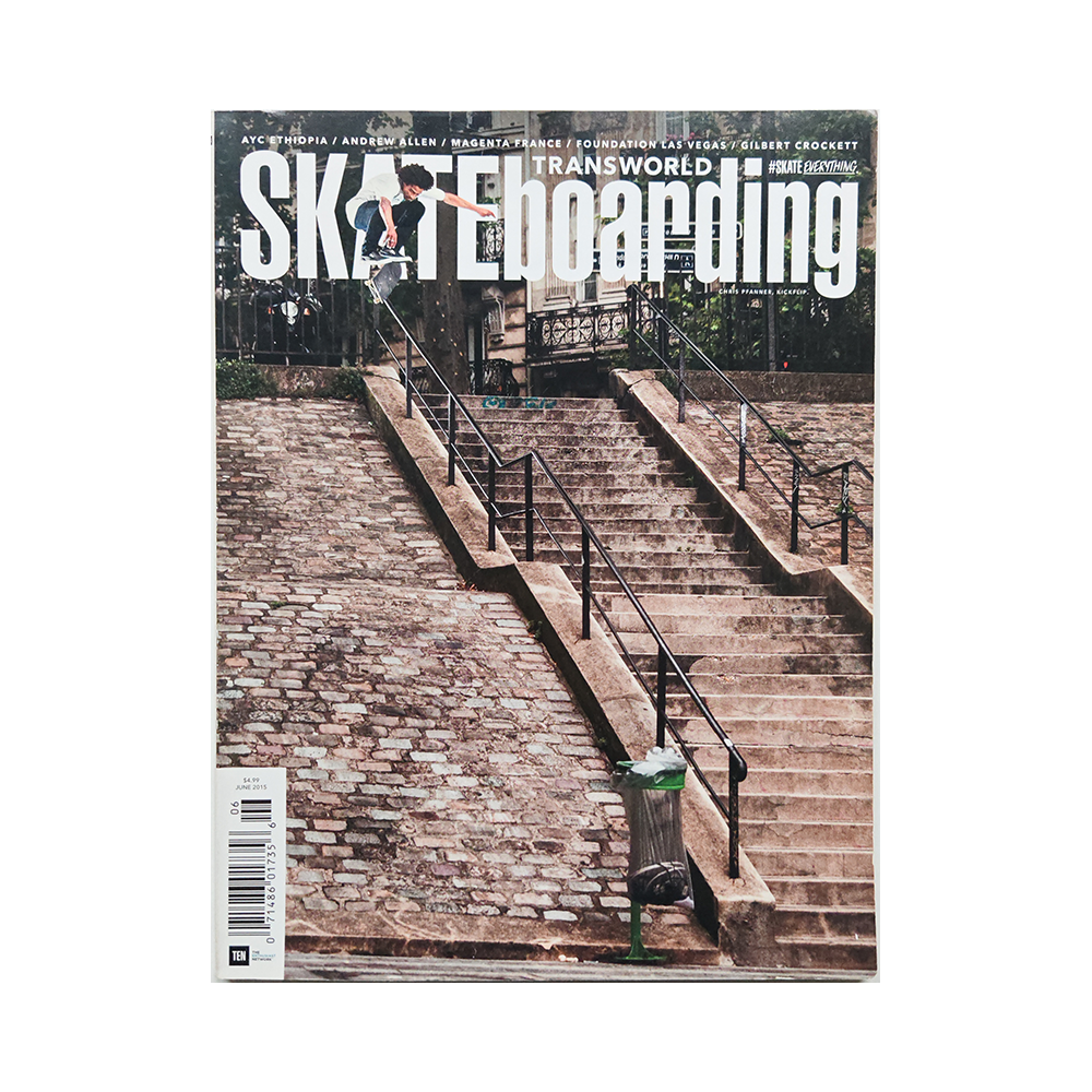 Transworld Skateboarding - june 2015 - vol. 33 issue 6