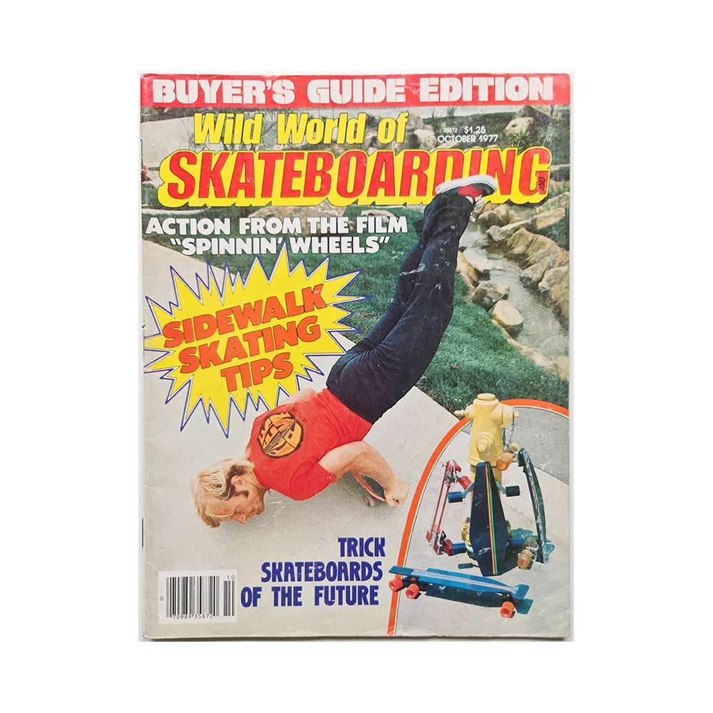Wild World of Skateboarding - october 1977 - vol. 1 issue 8