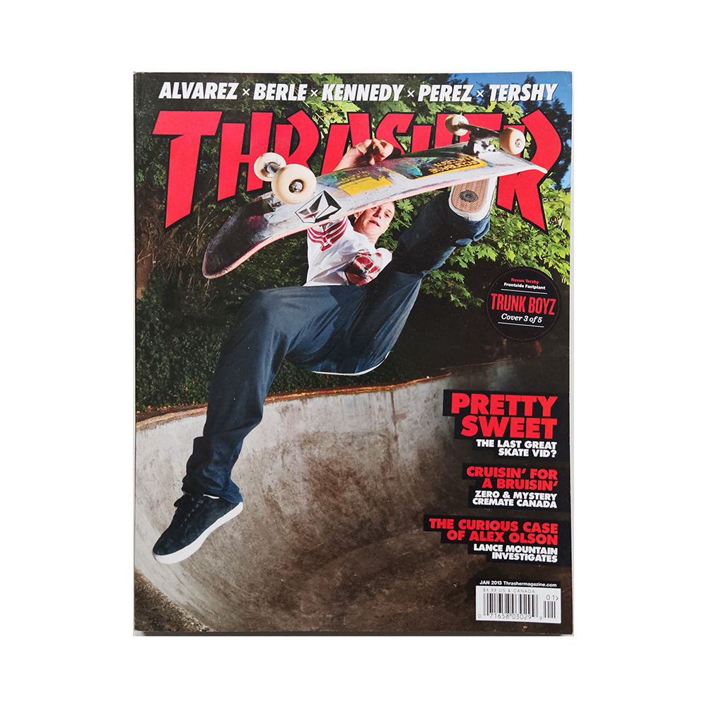 Thrasher - january 2013 - issue 390 - collector cover 3 of 5