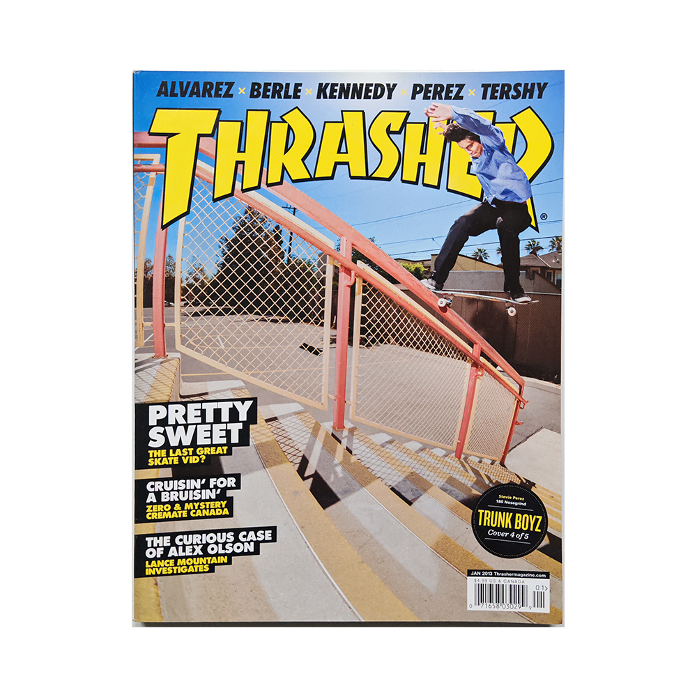 Thrasher - january 2013 - issue 390 - collector cover 4 of 5