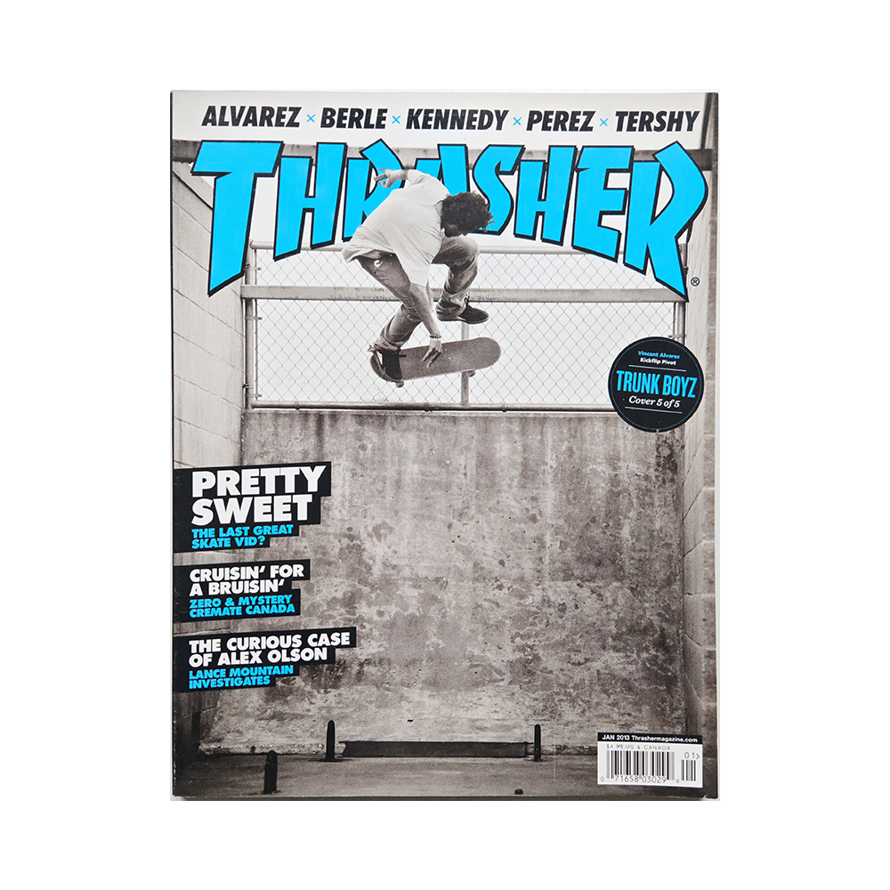 Thrasher - january 2013 - issue 390 - collector cover 5 of 5