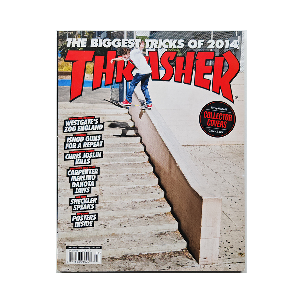 Thrasher - january 2015 - issue 414 - collector cover 2 of 4