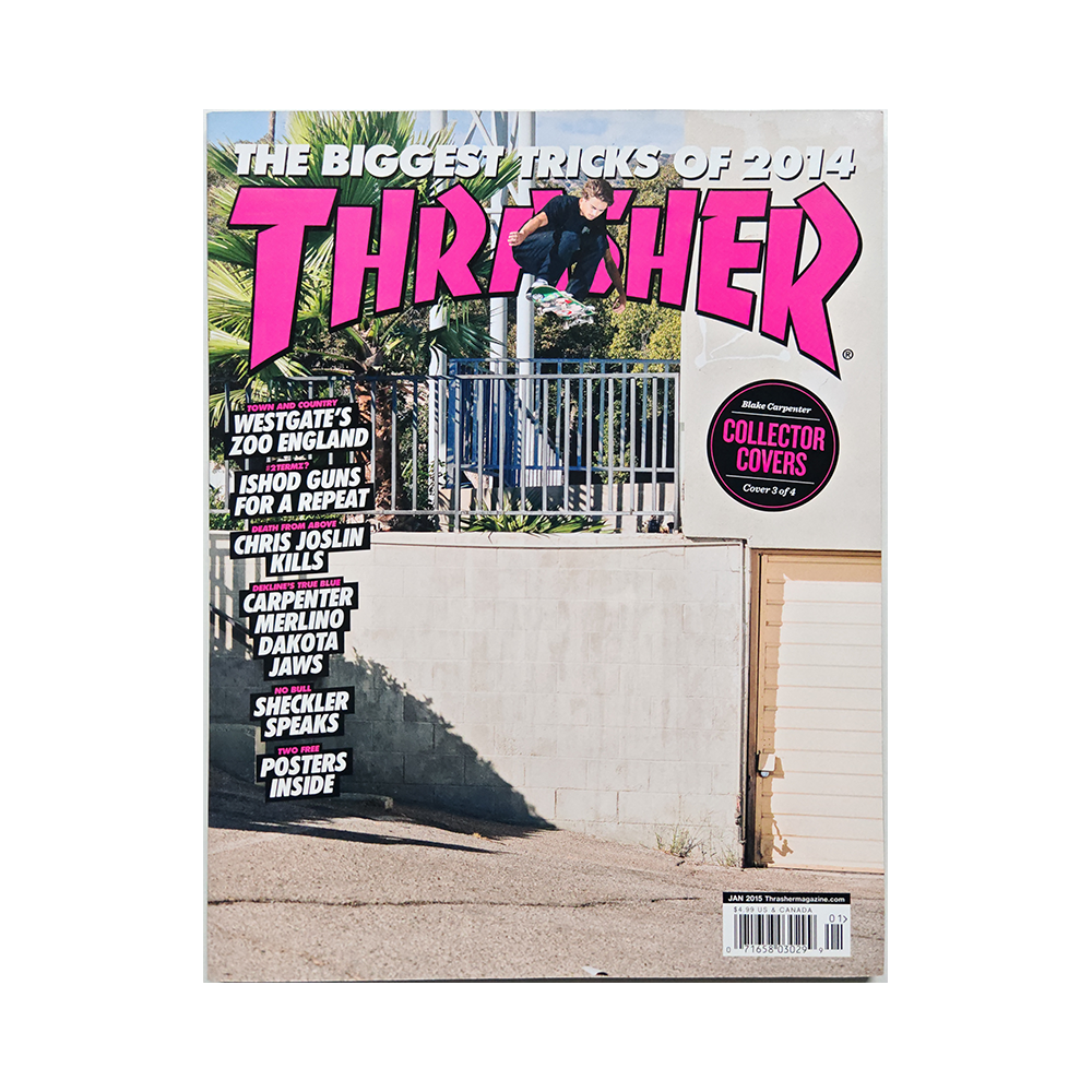 Thrasher - january 2015 - issue 414 - collector cover 3 of 4