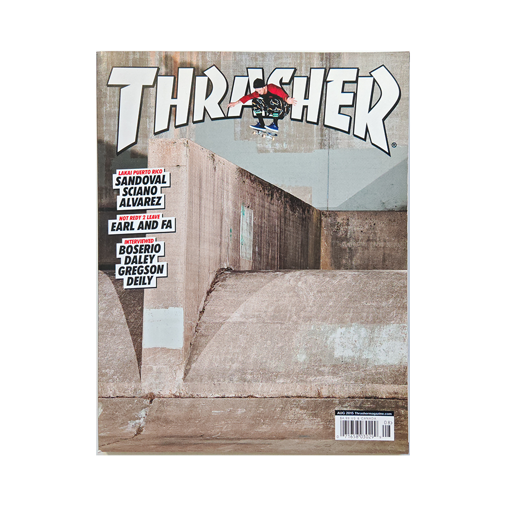 Thrasher - august 2015 - issue 421
