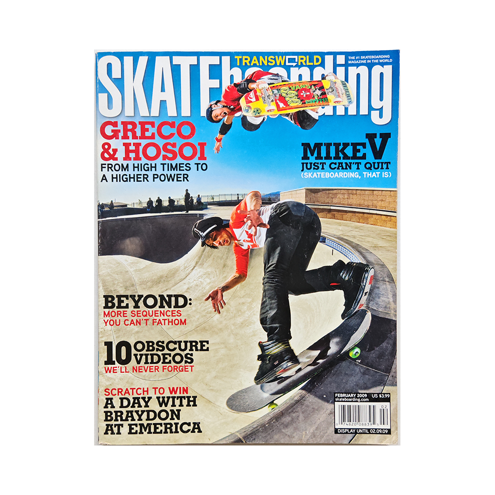 Transworld Skateboarding - february 2009 - vol. 27 issue 2