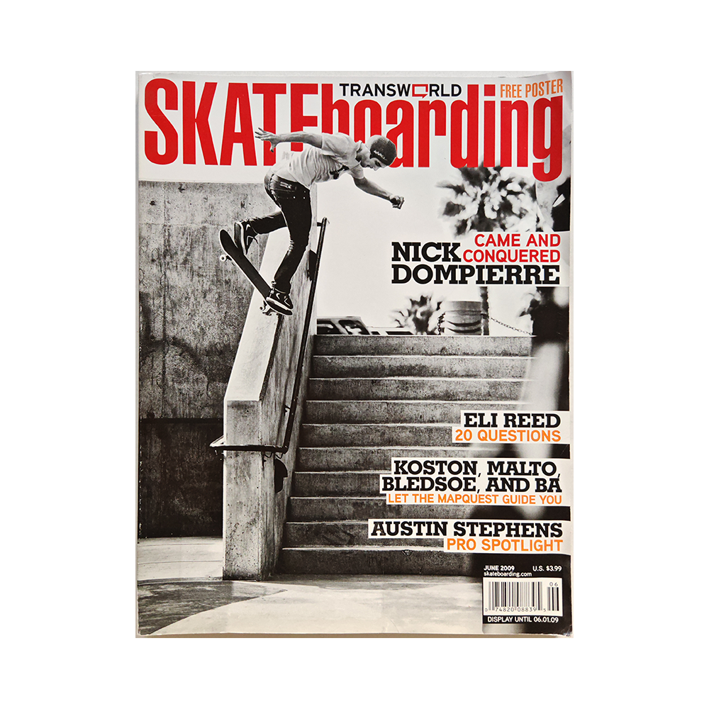 Transworld Skateboarding - june 2009 - vol. 27 issue 6