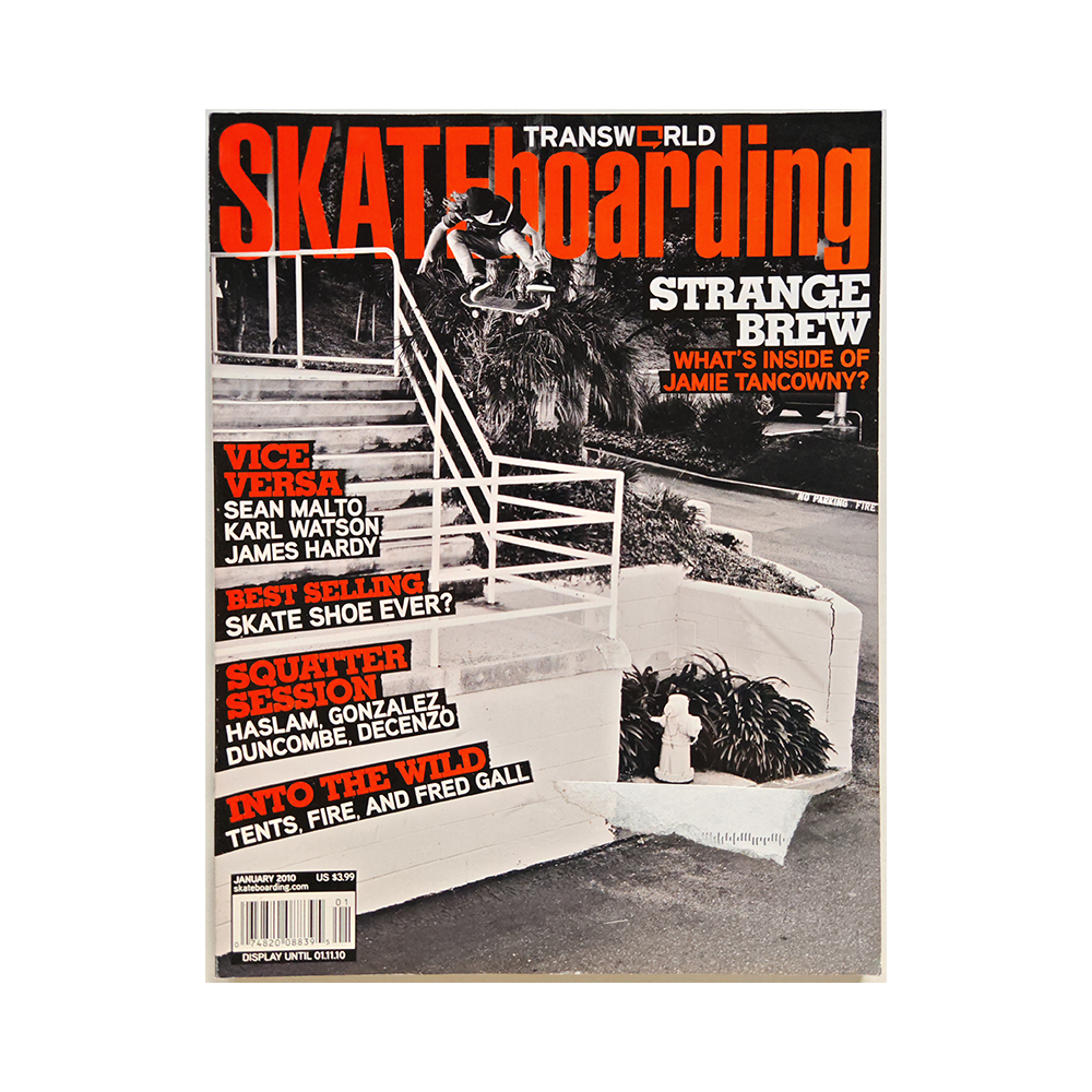 Transworld Skateboarding - january 2010 - vol. 28 issue 1