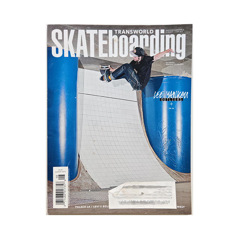 Transworld Skateboarding - august 2014 - vol. 32 issue 8