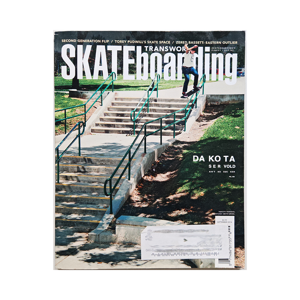 Transworld Skateboarding - september 2014 - vol. 32 issue 9
