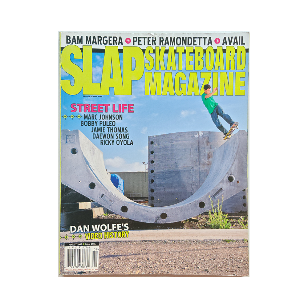 Slap Magazine - august 2003 - issue 135 (vol. 12 issue 8)