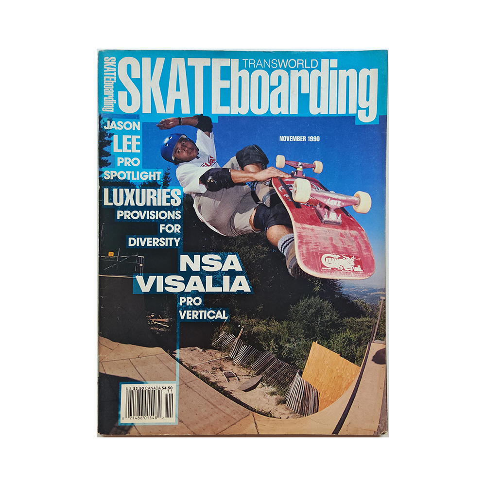 Transworld Skateboarding - november 1990 - vol. 8 issue 11