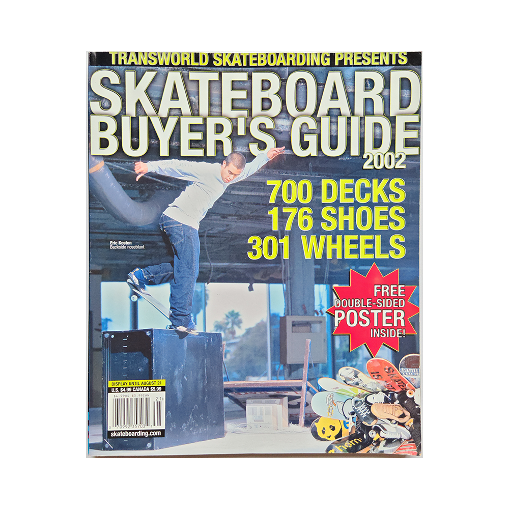 Transworld Skateboarding - Buyers Guide 2002