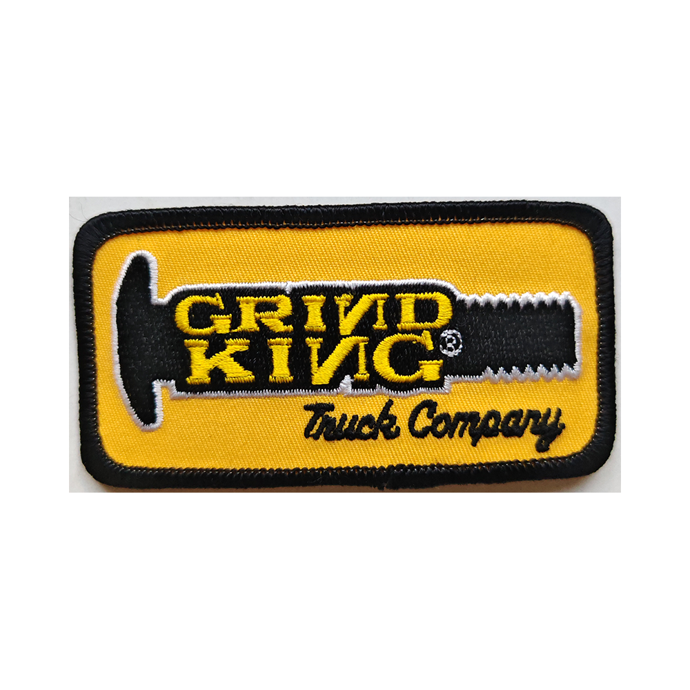 Patch - GrindKing - Bolt logo