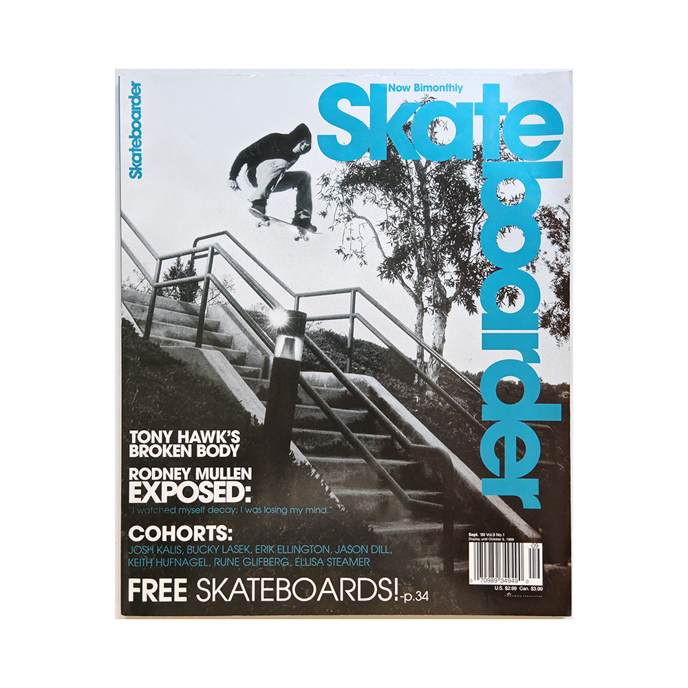 Skateboarder - september 1999 - vol. 9 issue 1