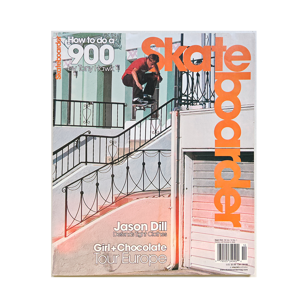 Skateboarder - september/october 2000 - vol. 10 issue 1