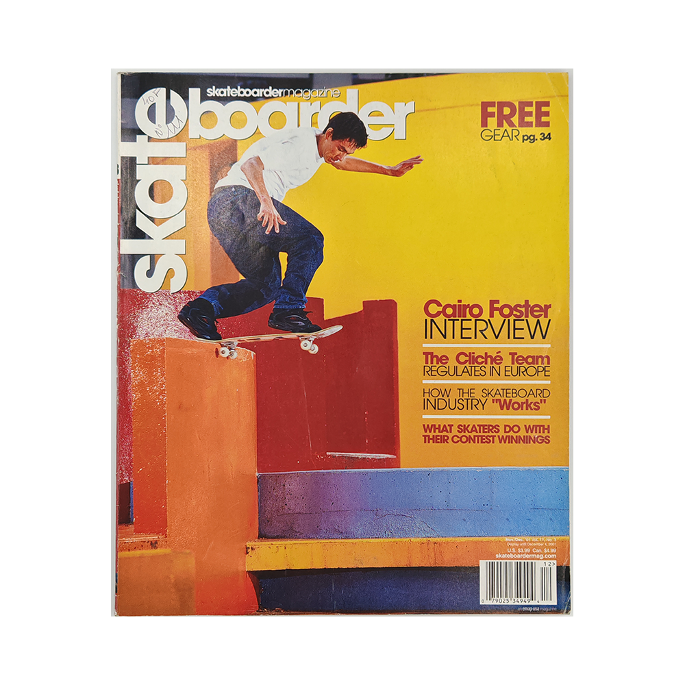 Skateboarder - november/december 2001 - vol. 11 issue 3