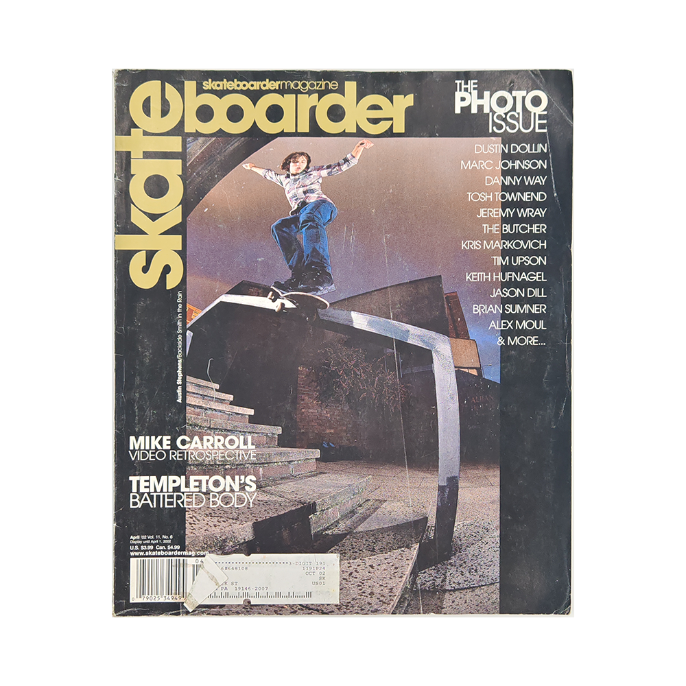 Skateboarder - april 2002 - vol. 11 issue 6