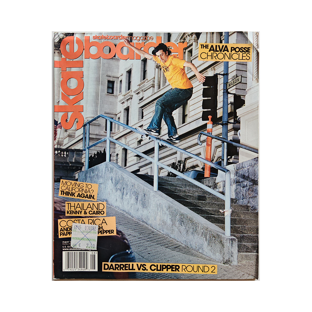 Skateboarder - august 2002 - vol. 11 issue 10