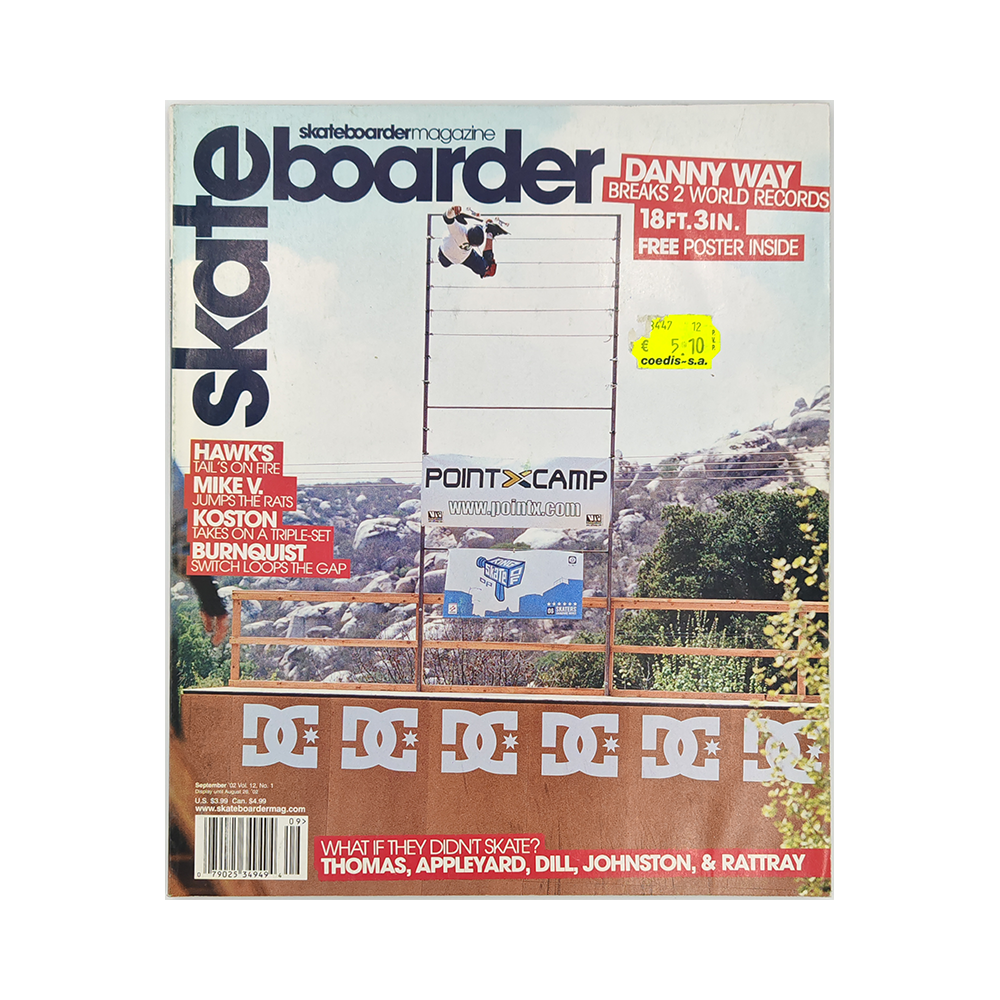 Skateboarder - september 2002 - vol. 12 issue 1
