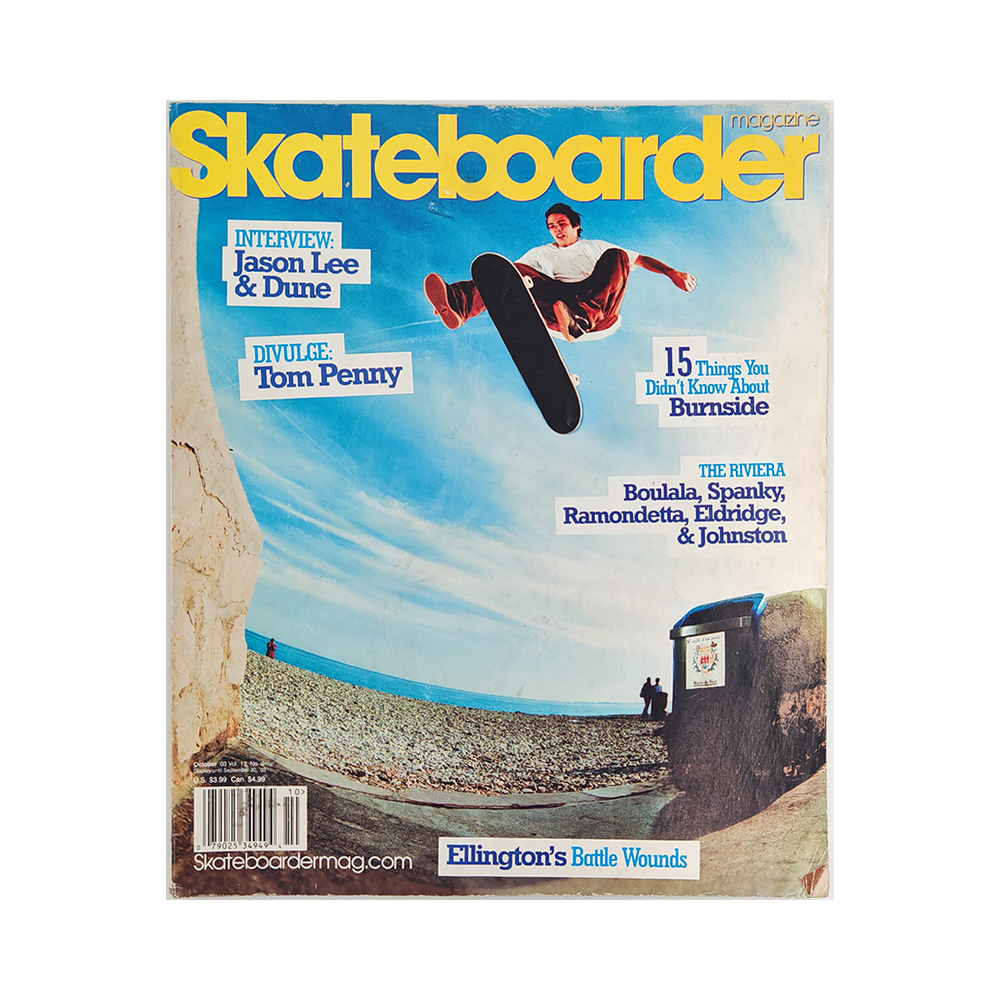 Skateboarder - october 2003 - vol. 13 issue 2