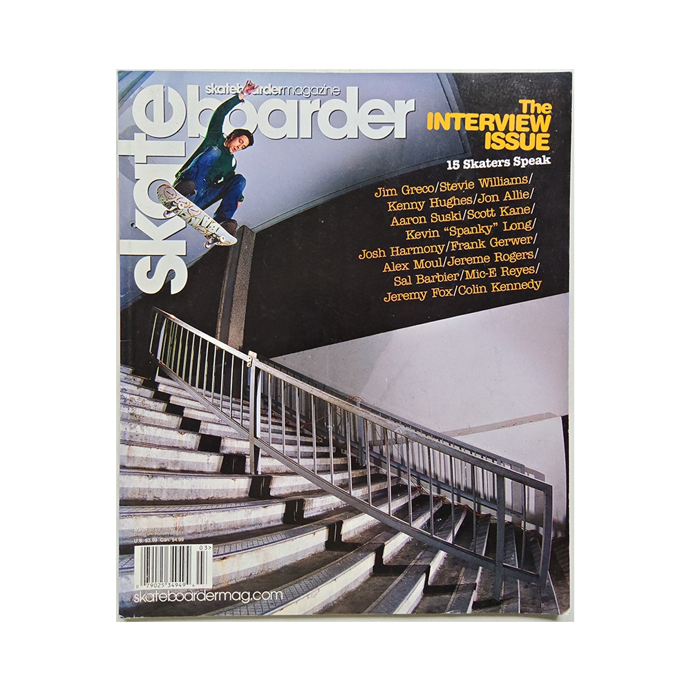 Skateboarder - march 2003 - vol. 12 issue 7