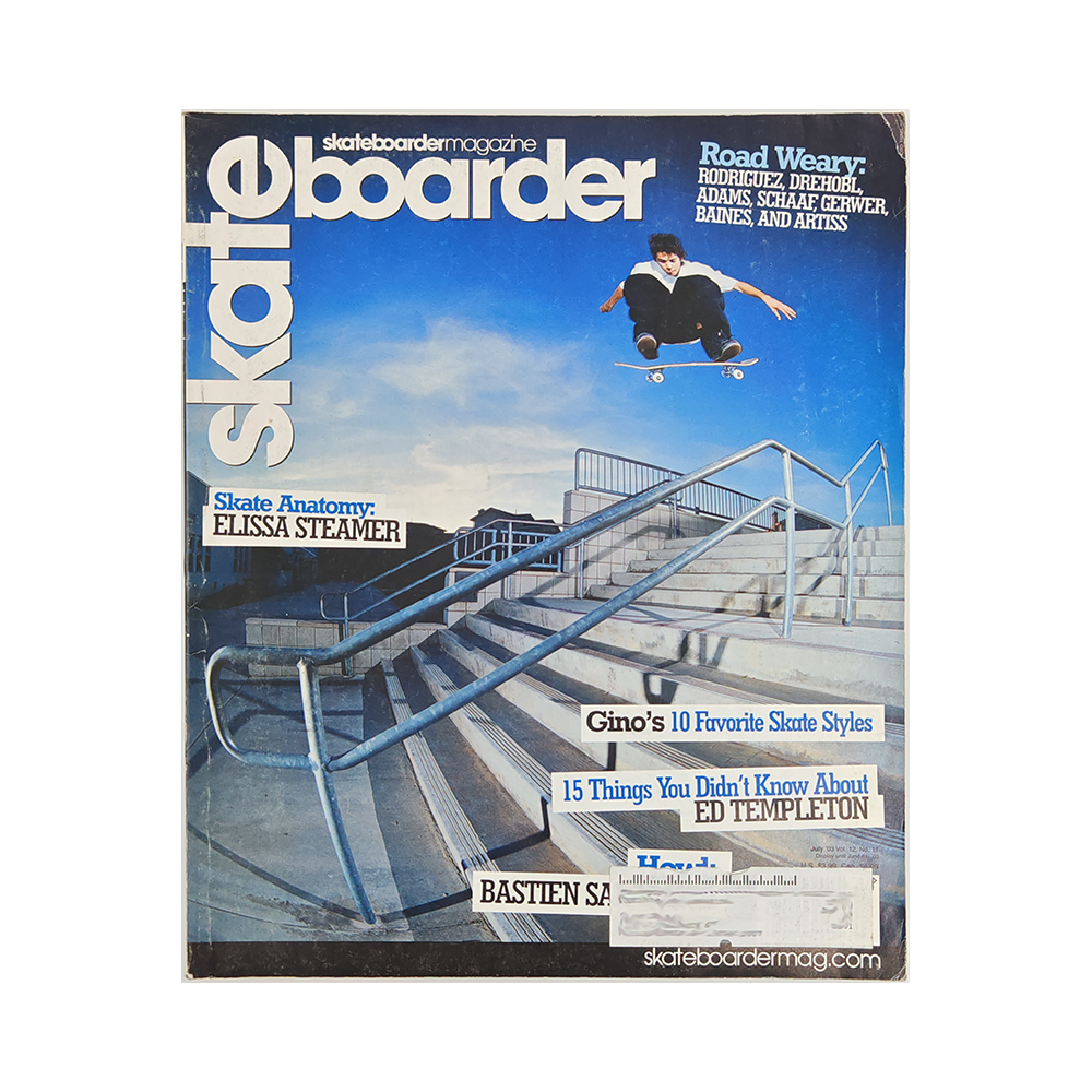 Skateboarder - july 2003 - vol. 12 issue 11