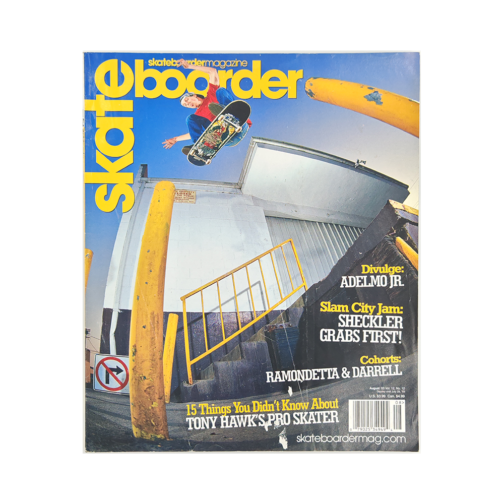 Skateboarder - august 2003 - vol. 12 issue 12