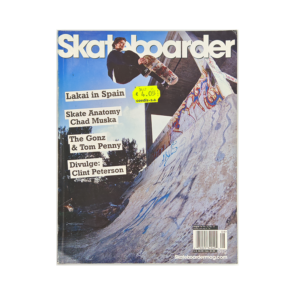 Skateboarder - august 2004 - vol. 13 issue 12