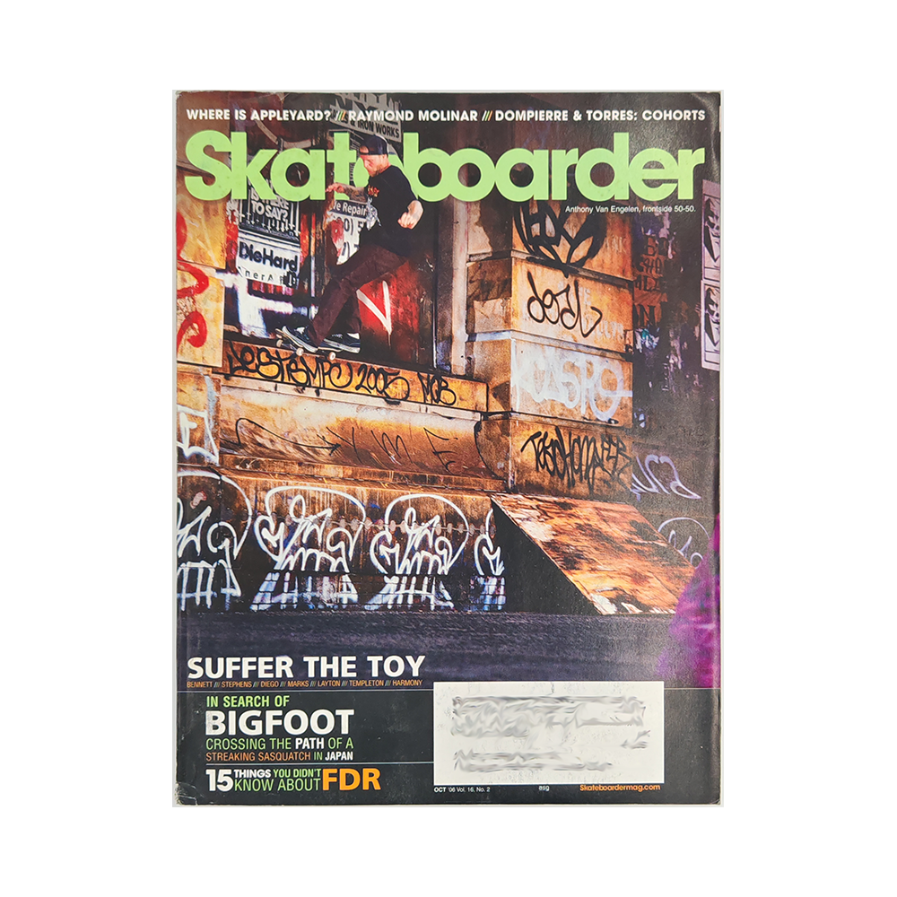 Skateboarder - october 2006 - vol. 16 issue 2