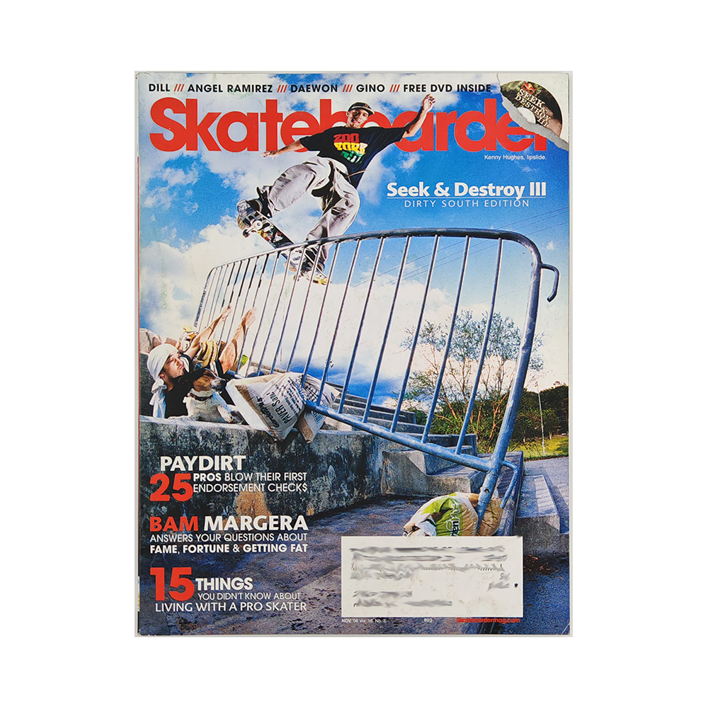 Skateboarder - november 2006 - vol. 16 issue 3