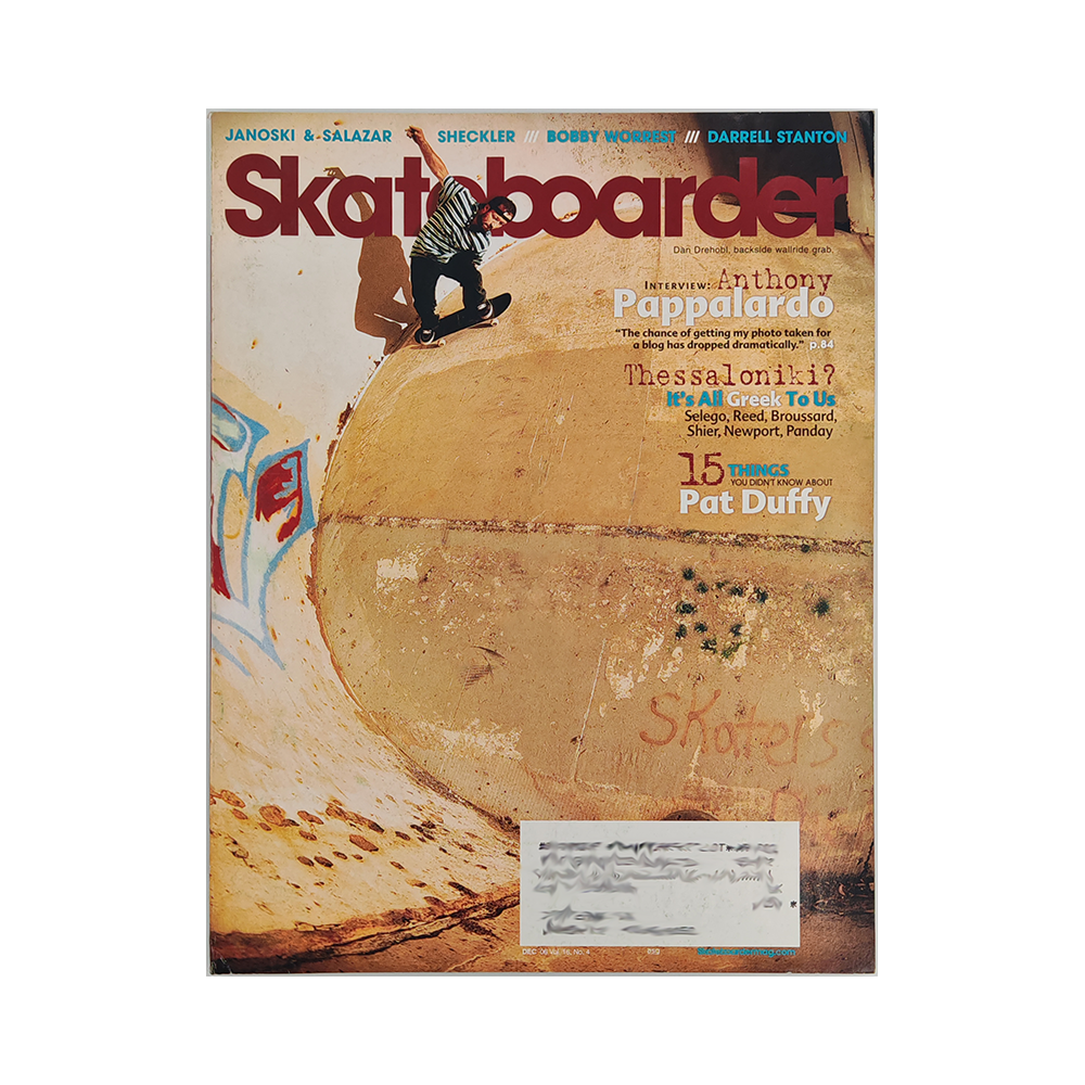 Skateboarder - december 2006 - vol. 16 issue 4