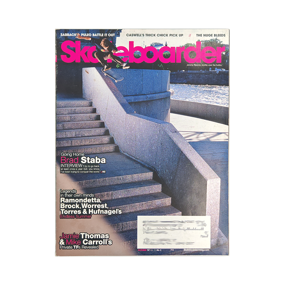 Skateboarder - october 2007 - vol. 17 issue 2