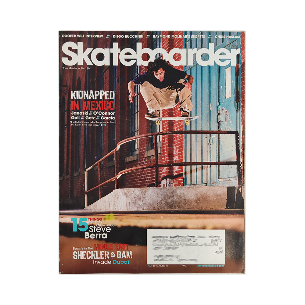 Skateboarder - july 2007 - vol. 16 issue 11