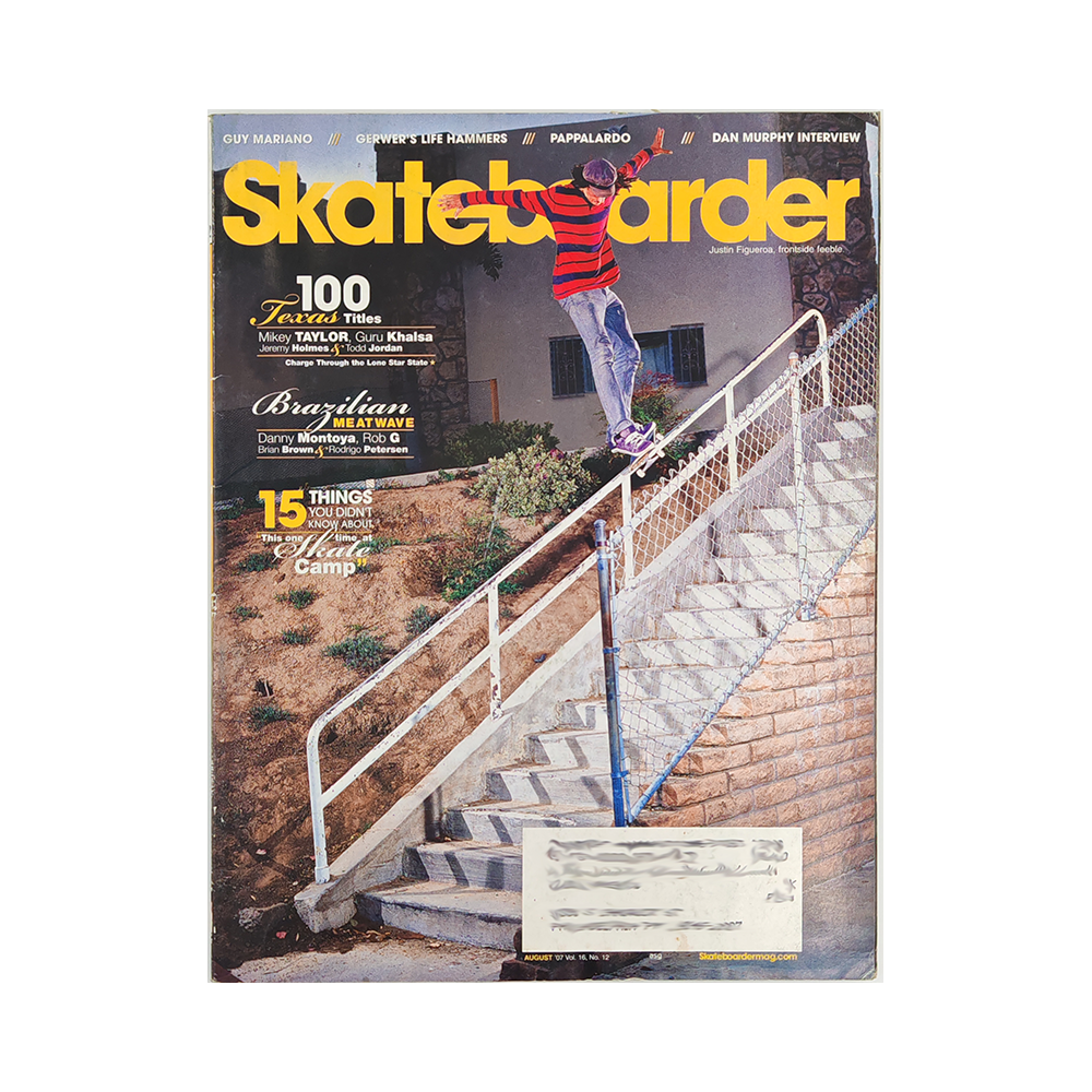 Skateboarder - august 2007 - vol. 16 issue 12