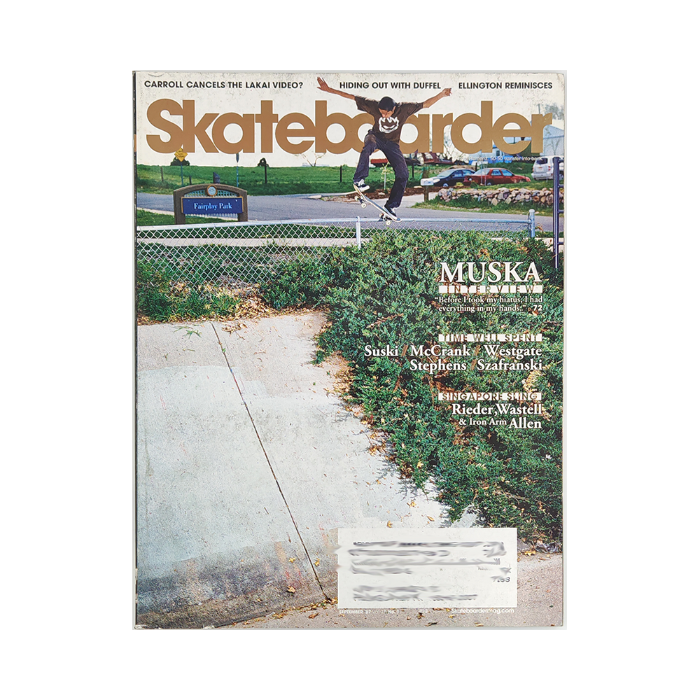 Skateboarder - september 2007 - vol. 17 issue 1