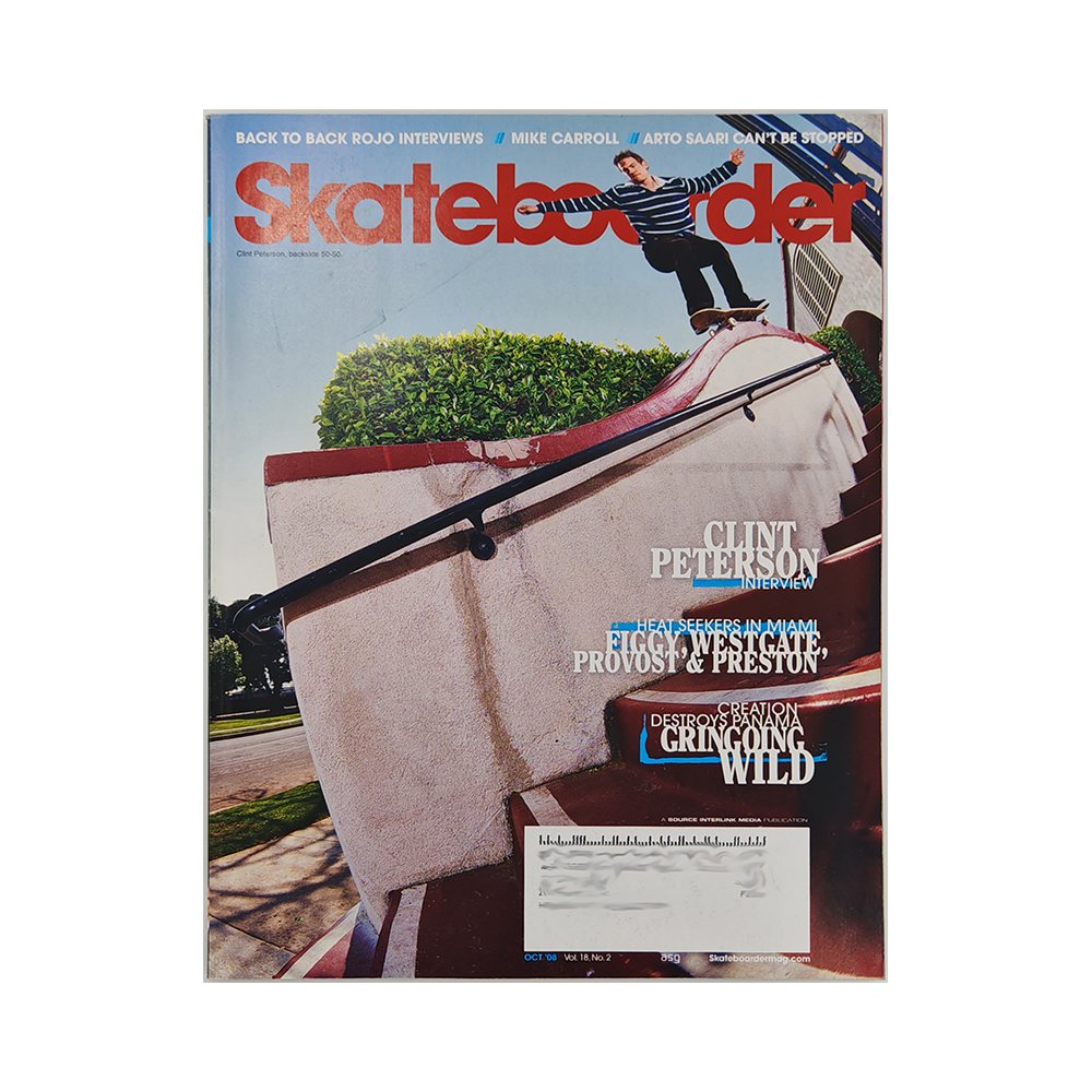 Skateboarder - october 2008 - vol. 18 issue 2