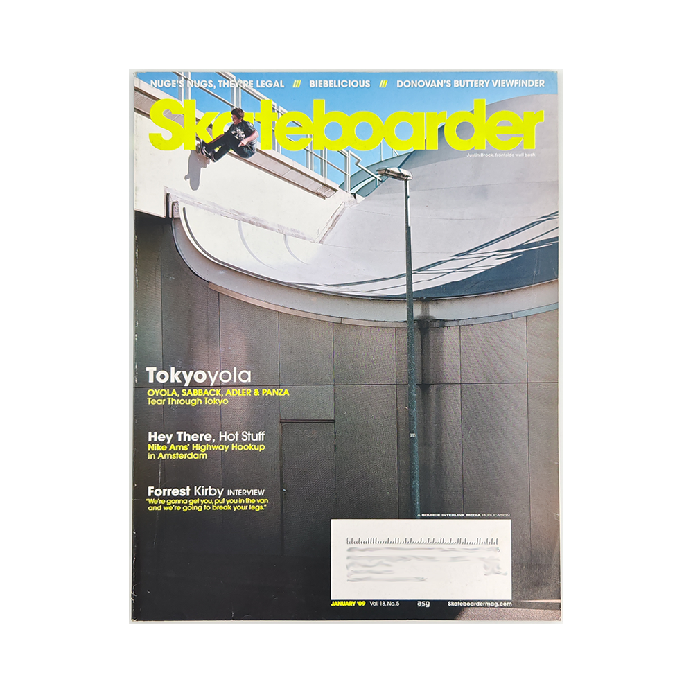 Skateboarder - january 2009 - vol. 18 issue 5