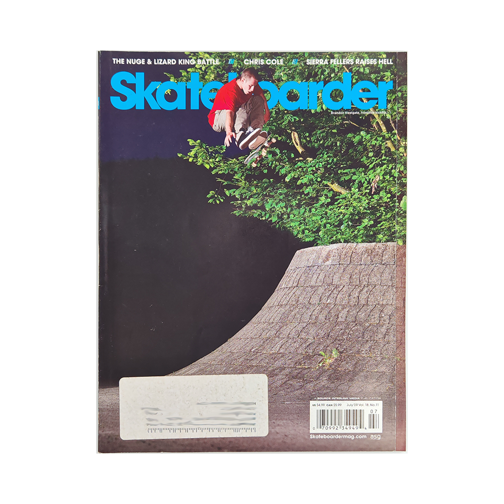 Skateboarder - july 2009 - vol. 18 issue 11