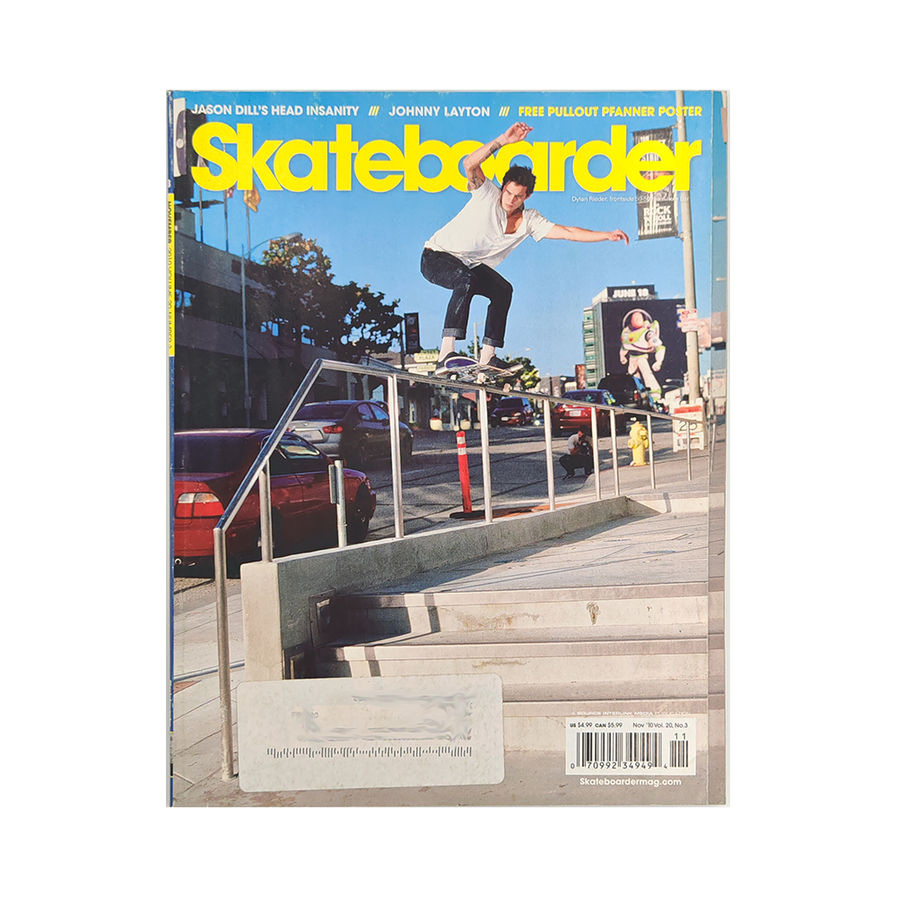 Skateboarder - november 2010 - vol. 20 issue 3
