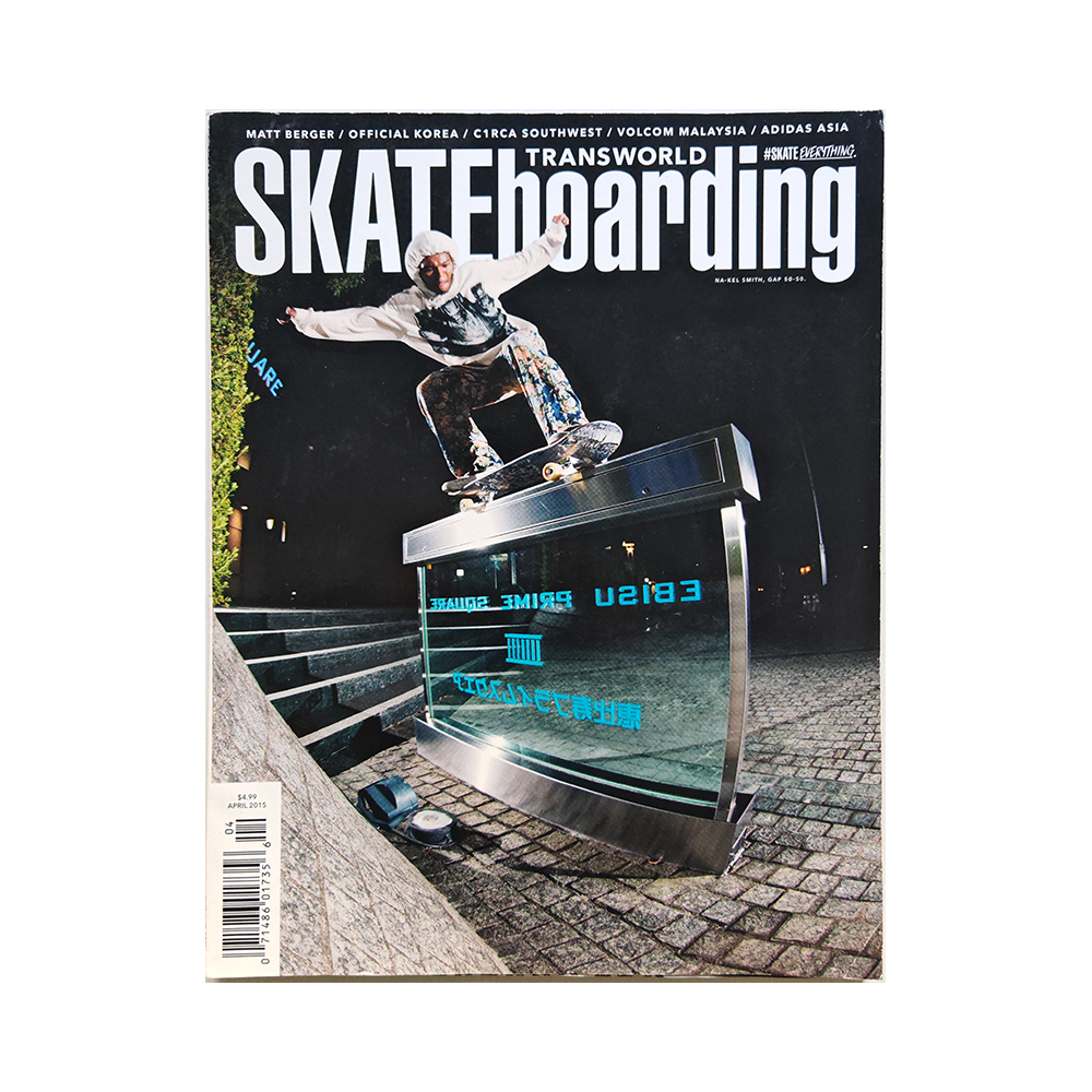 Transworld Skateboarding - april 2015 - vol. 33 issue 4