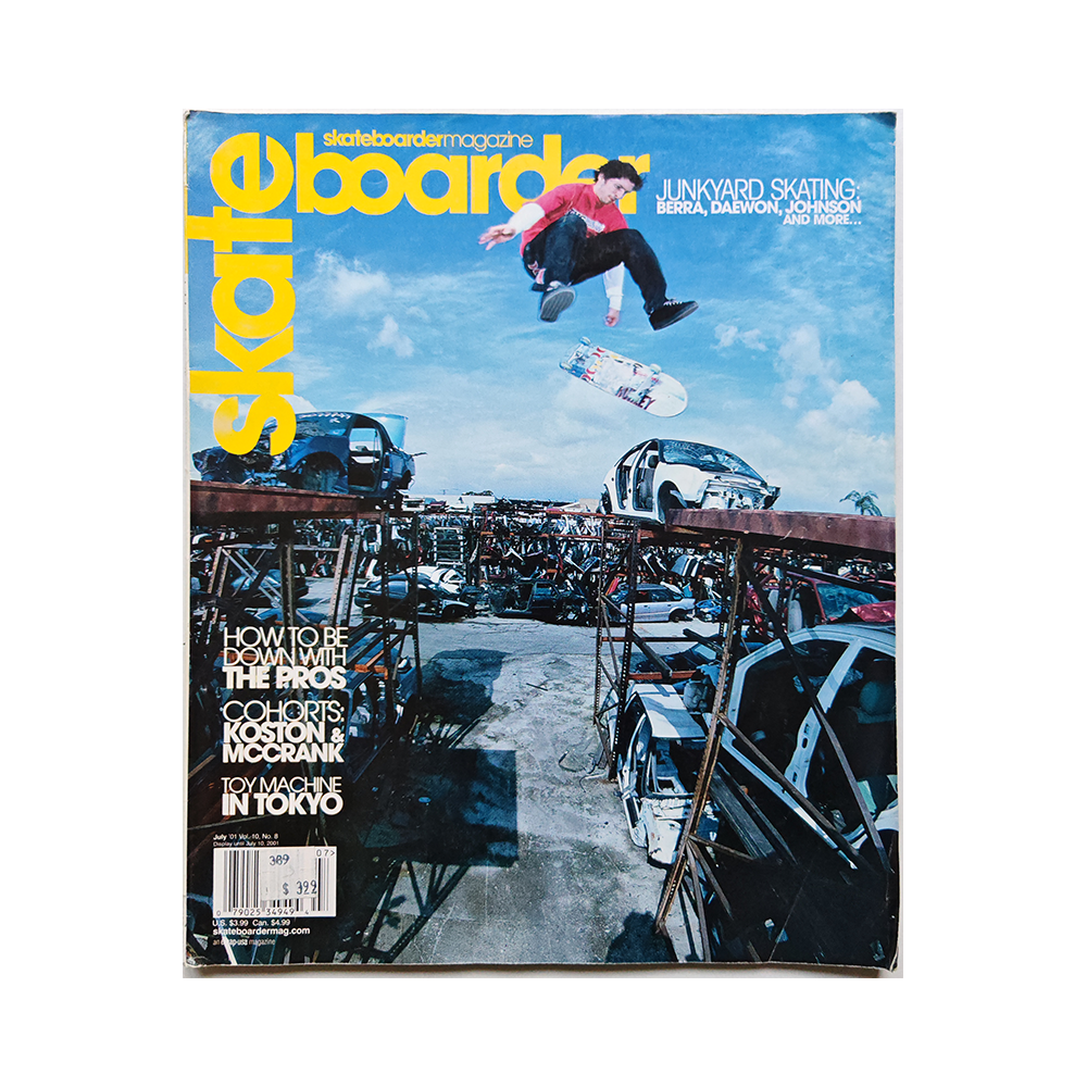 Skateboarder - july 2001 - vol. 10 issue 8