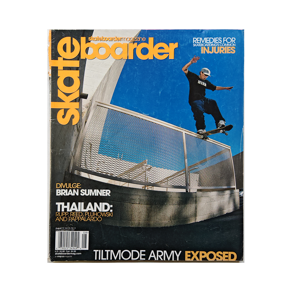 Skateboarder - august 2001 - vol. 10 issue 9