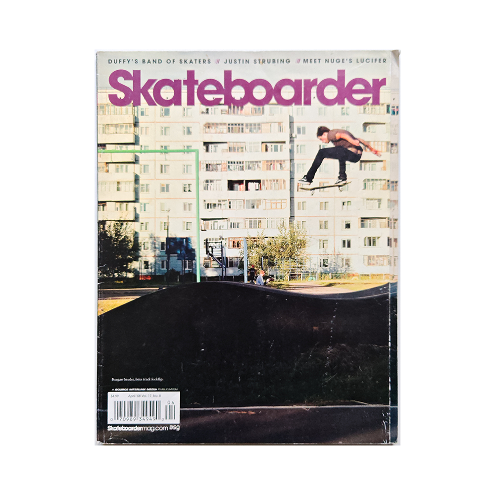 Skateboarder - april 2008 - vol. 17 issue 8