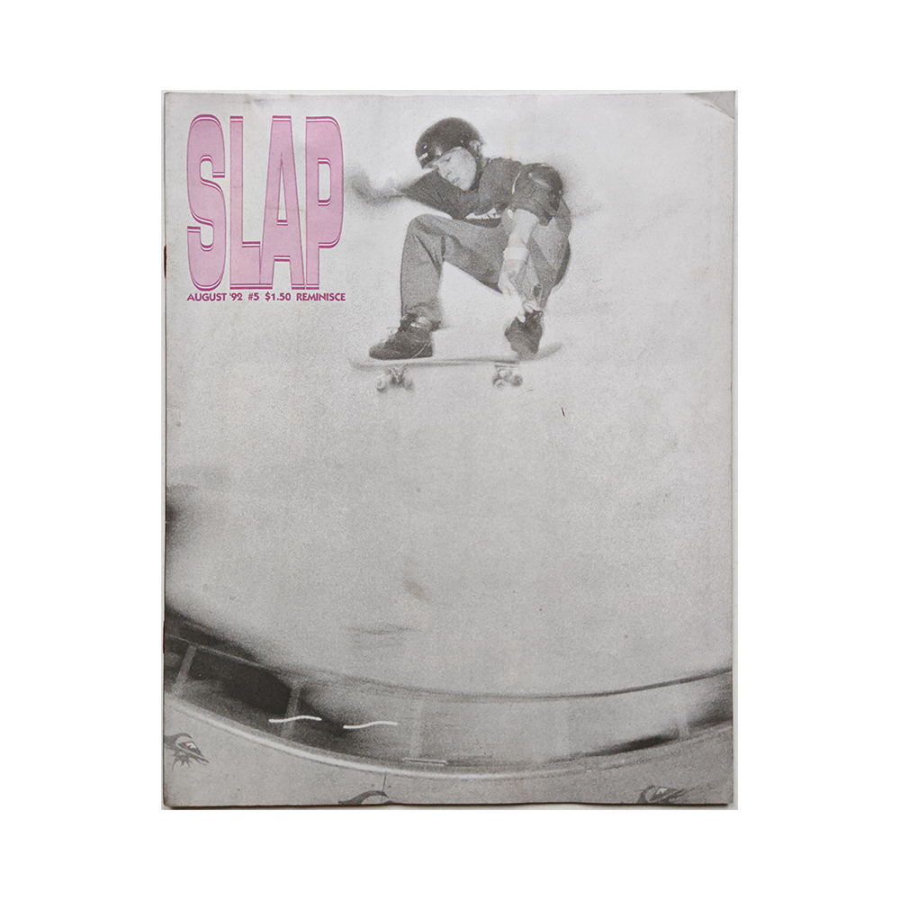 Slap Magazine - august 1992 - vol. 1 issue 5
