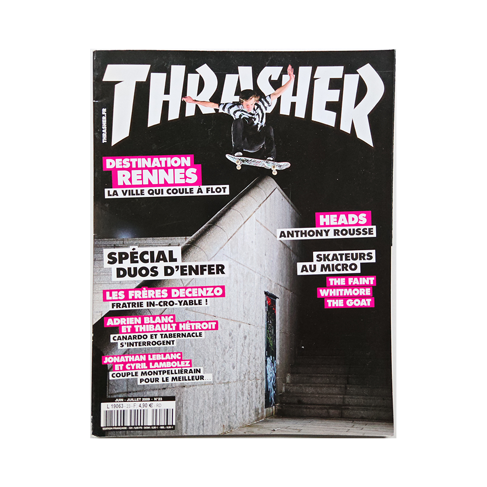Thrasher (France edition) - june/july 2009  - issue 23