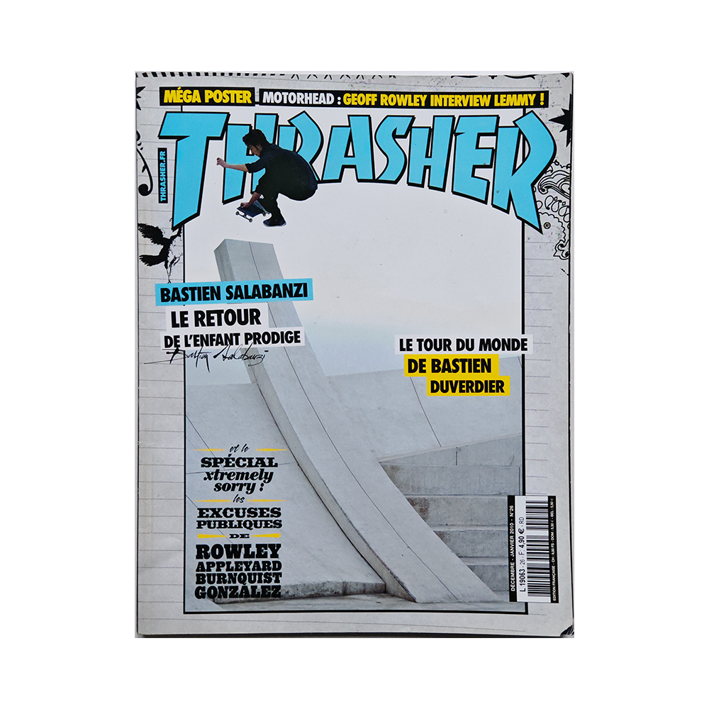 Thrasher (France edition) - december/january 2009/10  - issue 26
