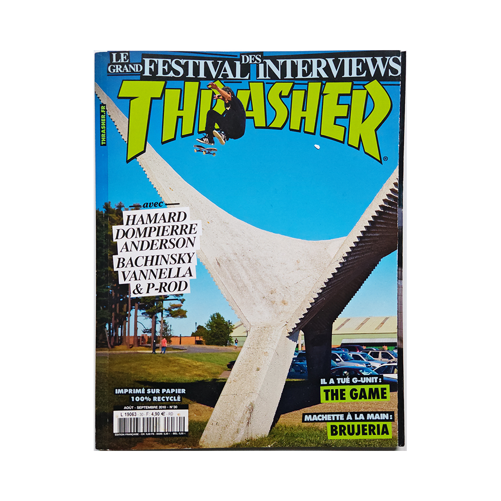 Thrasher (France edition) - august/september 2010  - issue 30