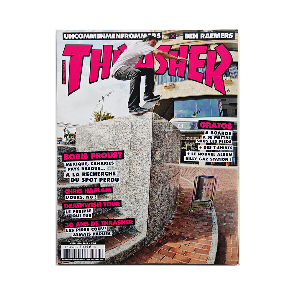 Thrasher (France edition) - april/may 2011  - issue 34