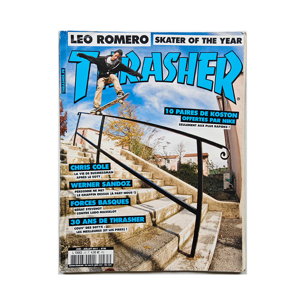 Thrasher (France edition) - june/july 2011  - issue 35