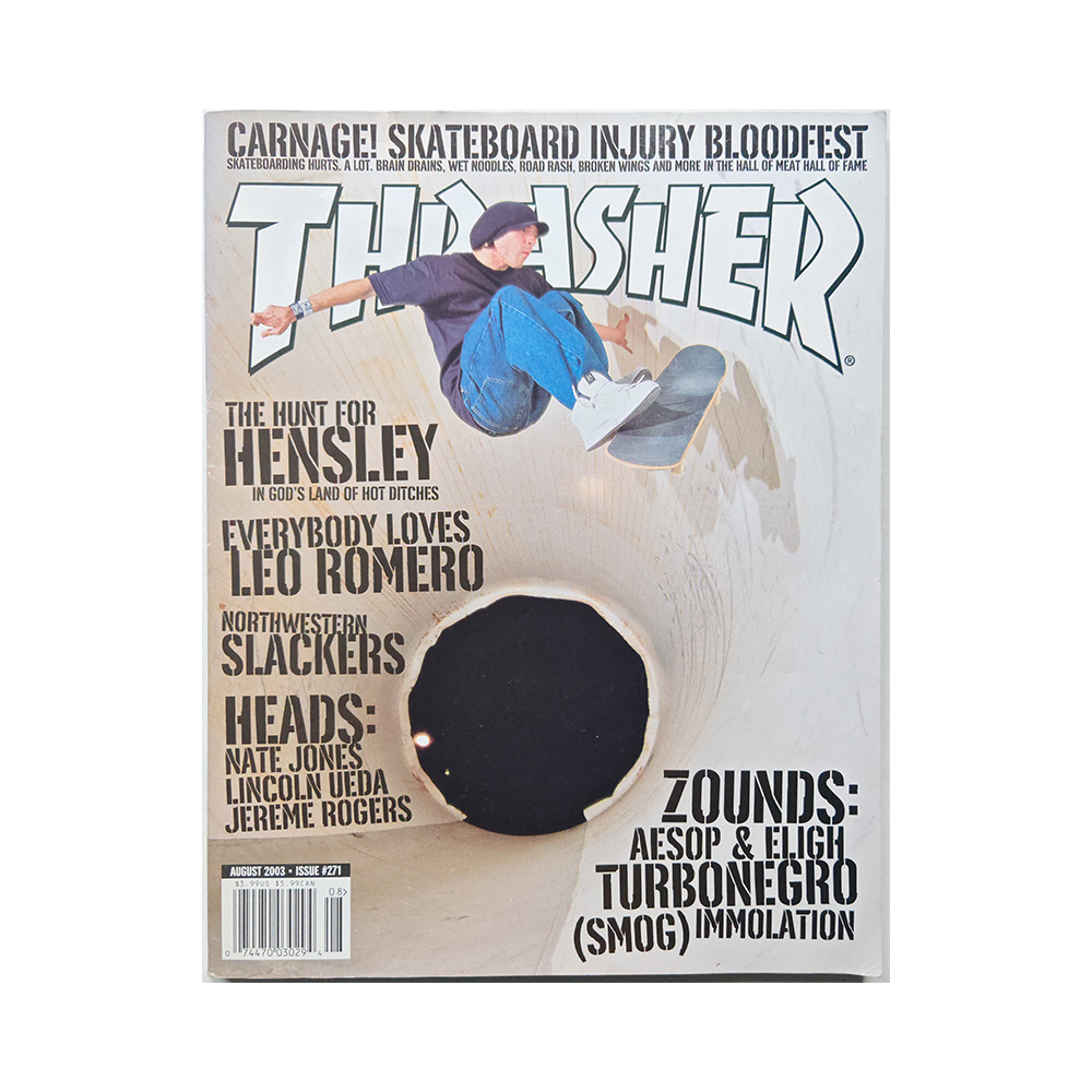 Thrasher - august 2003 - issue 271